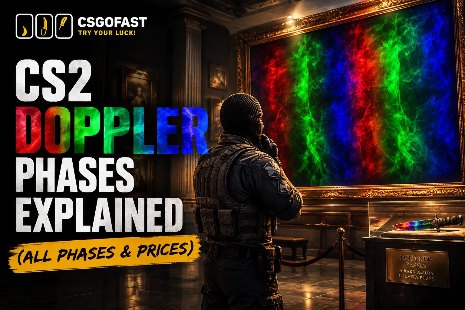 CS2 Doppler Phases Explained (All Phases & Prices)